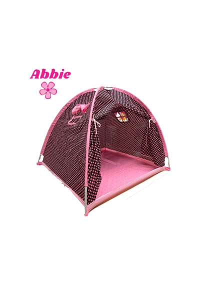 Abbie Eko Puantiyeli Oyun Çadırı Bzi Pembe