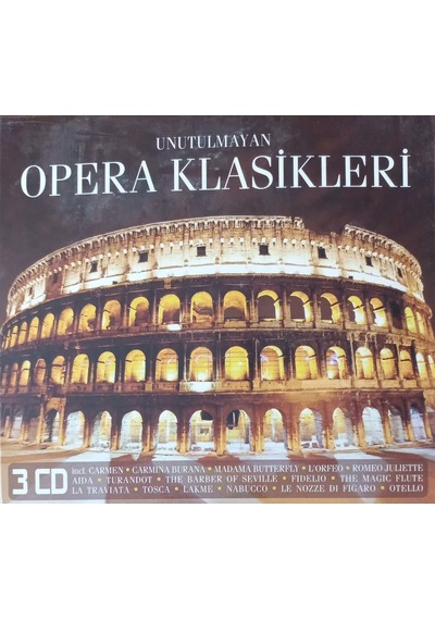 Unutulmayan Opera Klasikleri Cd