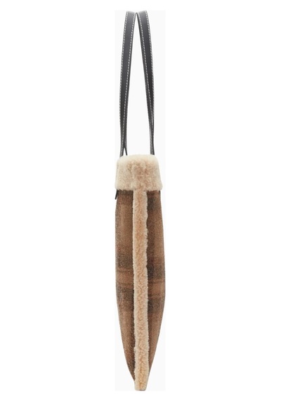 3.1 Phillip Lim Kadın Slim Tote Omuz Çantası, Kuzu Derisi Kahverengi