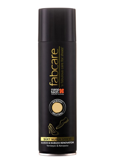 2 Adet Fabcare Ayakkabı Boyası Sprey Suet Naturel Çok Renkli
