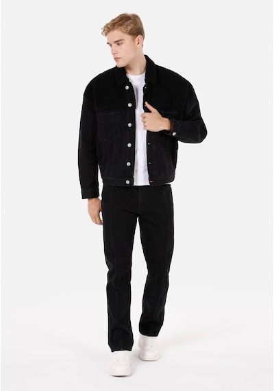 Colin's Colins Oversize Fit Düğmeli Astarsız Erkek Mavi Ceket Cl1071661 Q1.v1 Dn40501 Denim Colin's Colins Oversize Fit Düğmeli Astarsız Erkek Mavi Ceket Cl1071661 Q1.v1 Dn40501 Denim
