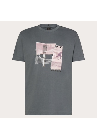 Oakley Skate Tee Erkek Tişört Oak.foa406851-oak.94a Antrasit