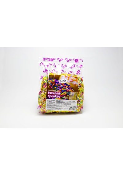Dr.Gusto Vermiçelli Pasta Süsü Granül Renkli 1 KG