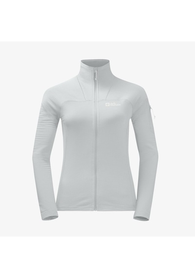 Jack Wolfskin Prelight Fz Kadın Gri Eşofman Üstü - 1710981