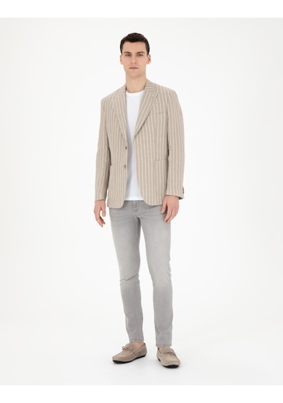 Pierre Cardin Erkek Açık Kahverengi Ceket 50284995-vr002