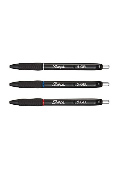 Sharpıe S-gel Jel Kalem 0.7 Mm Uç, Mavi, Normal 165-Koyu Yeşil
