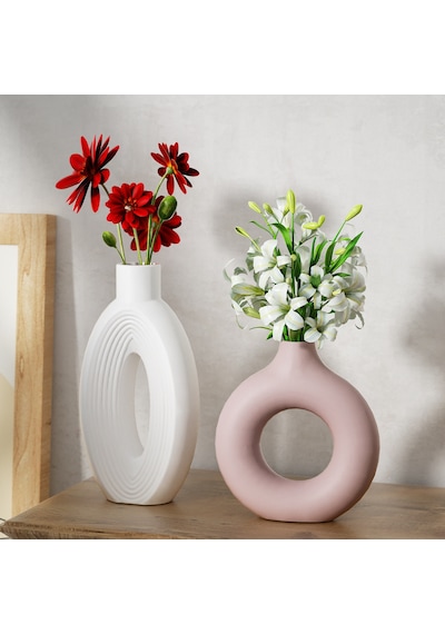 Silikon Kalıp Taş Tozu İthal Dekoratif Büyük Boy Vazo Kalıbı Hb330-0184