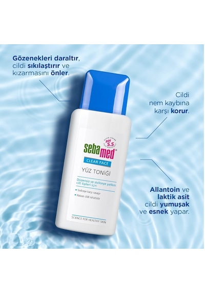 Sebamed Clear Face Temizleyici Yüz Toniği 150ml 2 Li Set