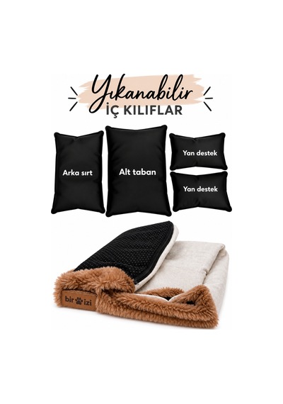 Peluş Fiyonklu Kedi Ve Köpek Koltuğu Tamamen Fermuarlı Çıkarılabilir İç Minder Boncuk Elyaf Kaydırmaz Taban Kedi Ve Köpek Yatağı Kahve Peluş Beyaz 1715032283 Peluş Fiyonklu Kedi Ve Köpek Koltuğu Tamamen Fermuarlı Çıkarılabilir İç Minder Boncuk Elyaf Kaydırmaz Taban Kedi Ve Köpek Yatağı Kahve Peluş Beyaz 1715032283
