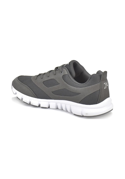 Kinetix Almera Unisex Koyu Gri Beyaz Yürüyüş & Koşu Ayakkabı Gri