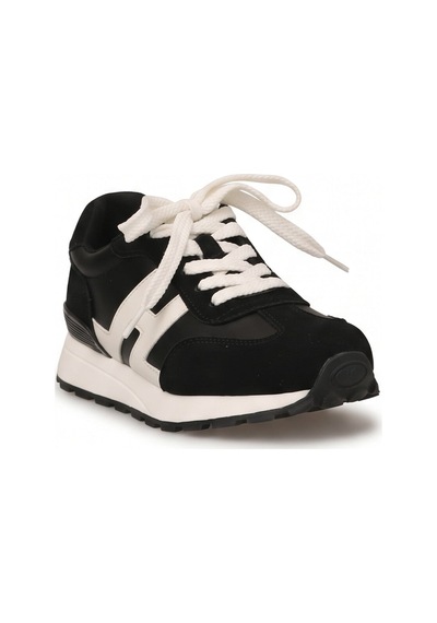 Ayakkabı Fuarı Elit Hml262-1135 Kadın Klasik Sneaker Siyah