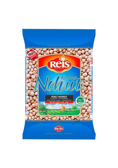 Reis Nohut 1 Kg 4 Adet İri Taneli Bakliyat Tarı