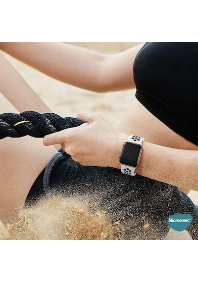 Apple Watch Series 7 45mm İçin Kordon Rainbow Sport Kayış Siyah Watch Series 7 45mm İle Uyumlu Kordon - Siyah Çok Renkli Apple Watch Series 7 45mm İçin Kordon Rainbow Sport Kayış Siyah Watch Series 7 45mm İle Uyumlu Kordon - Siyah Çok Renkli