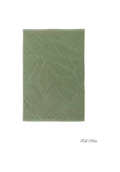 El Yüz Havlusu 50x90 Cm Yaprak Desenli Botanica Yeşil