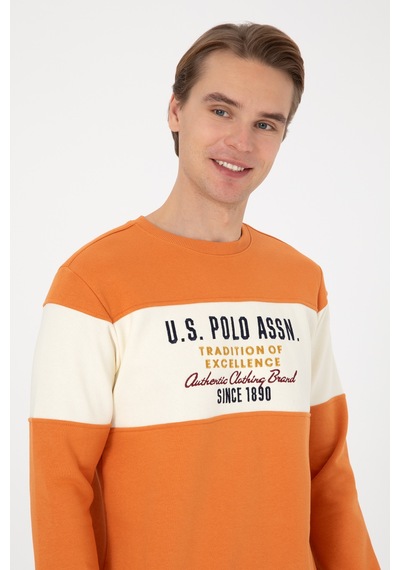 U.s. Polo Assn. Erkek Bakır Sweatshirt 50310433-vr182 Bakır