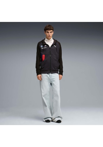Puma Bmw M Motorsport Replıca Pumatech Erkek Kapüşonlu Ceket 713719 01 Siyah