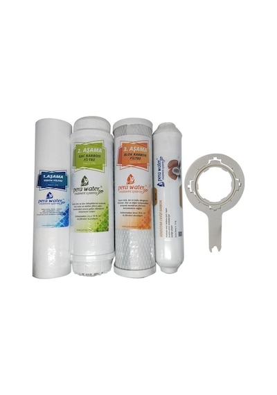 Pera Water Açık Kasa Su Arıtma Cihazı 4 Lü Filtre Seti