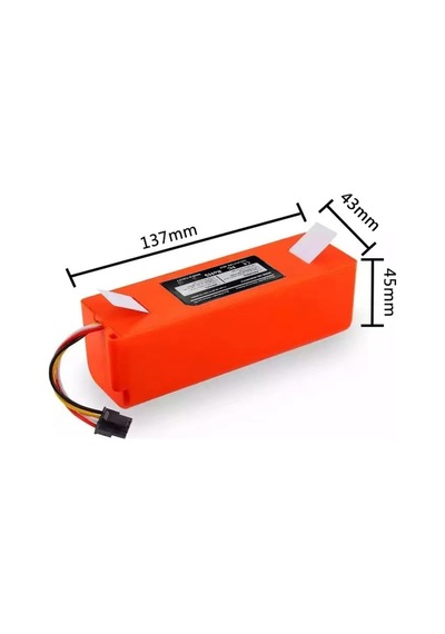 S7 Maxv Batarya 14.4v Uyumlu 5200mah Pil Robot Süpürge Batarya