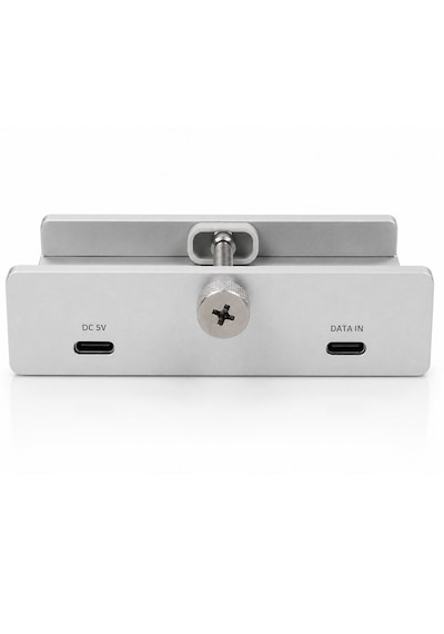 Alfais 6081 Alüminyum 4 Port Çoklayıcı Usb 3.0 Type C Hub 5gbps Veri Aktarım Güç Destekli Dock Çoğal