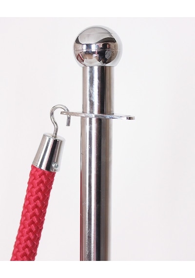 Protokol Köşesi Krom Bariyer - 75CM