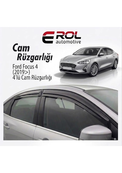 Ford Focus 4 2019 4'lü Sedan Mugen Cam Rüzgarlığı