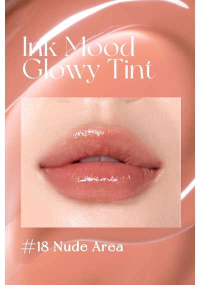 Perıpera Ink Mood Glowy Tint 18 Nude Area Honey K-ookie Nude Area