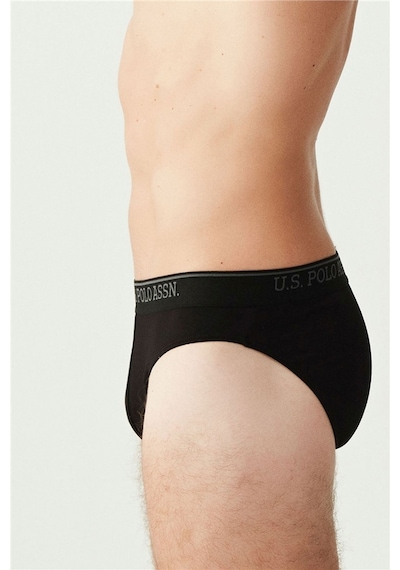 U.S. Polo Assn. U.S Polo Assn. 83057 Erkek 3 Lü Boxer-Siyah - 2Xl