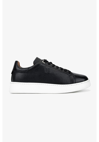 Valmenti Erkek Hakiki Deri Siyah Sneakers & Spor Ayakkabı 04 4401 Erk Ayk Y26 Sıyah