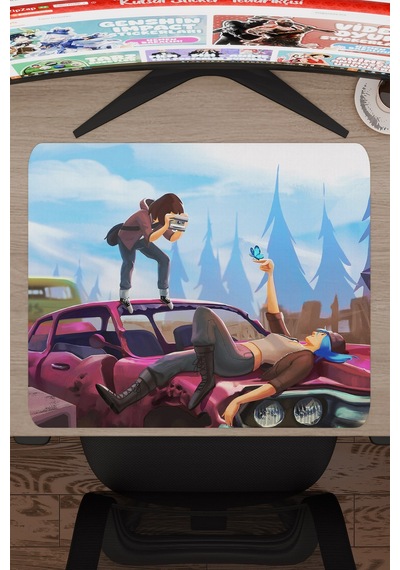 Life İs Strange Kaymaz Dikişli Kauçuk Oyuncu Mousepad V1 - 48x40 Xl Gaming Mouse Pad Fare Altlığı