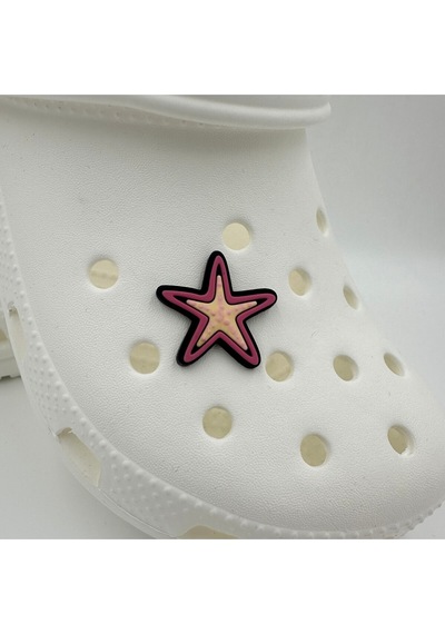 Crocs Terlik Süsü Ve Aksesuarı , Çanta Süsü Jibbitz 3d Kabartmadeniz Yıldızı 02 Görsel Figür Aksesuar Pembe-sarı-siyah Crocs Terlik Süsü Ve Aksesuarı , Çanta Süsü Jibbitz 3d Kabartmadeniz Yıldızı 02 Görsel Figür Aksesuar Pembe-sarı-siyah