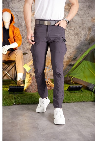 Camp Scoutland Camp100 Outdoor Antrasit Taktik Kemer 120 CM Antrasit