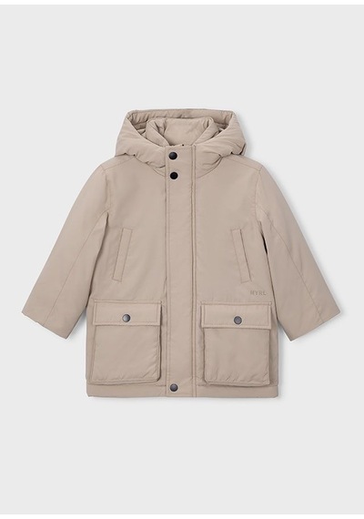 Mayoral Erkek Çocuk Kapüşonlu Parka Bej 4471