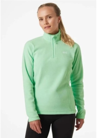 Helly Hansen Slope Fleece Kadın Yeşil Yarım Fermuarlı Polar Hh..15001-hha.419 Çok Renkli