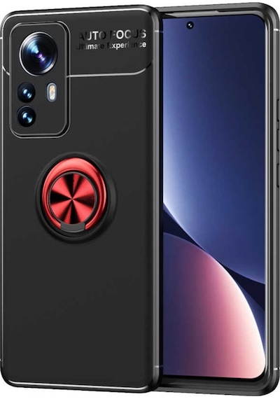 Xiaomi Mi 12 Pro Kılıf Zore Ravel Yüzüklü Silikon Kılıf
