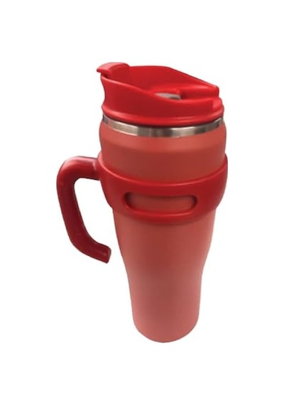 1200 Ml Kırmızı Çelik Termos Bardak, Isı Koruma Özelliği 0