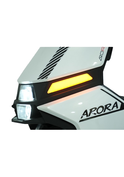 Arora ZR2 Elektrikli Motosiklet  Beyaz