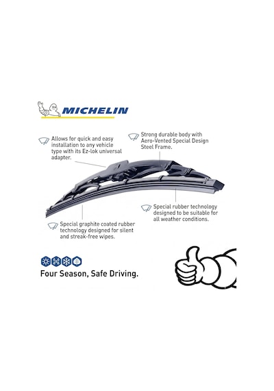 Rainforce Mc13926 65cm 1 Adet Universal Telli Silecek