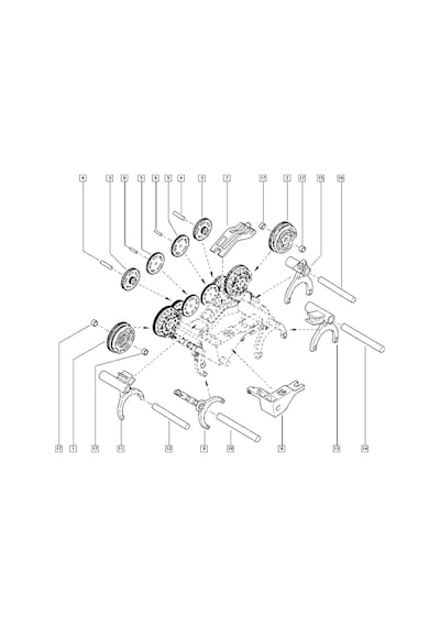 Vites Ayırma Çatalı (3) Dc4 328821771R