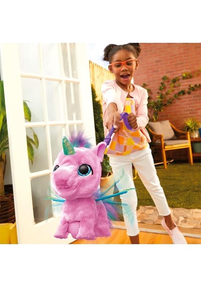 Hasbro Furreal Fly A Lots İnteraktif Peluş Alicorn 20 Cm 28064 Çok Renkli