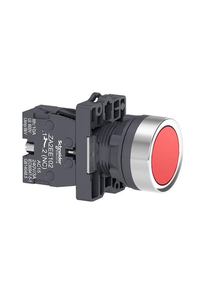 Schneider Electric Xa2ea42 22 Mm Ip 54 1nk Kırmızı Yaylı Buton
