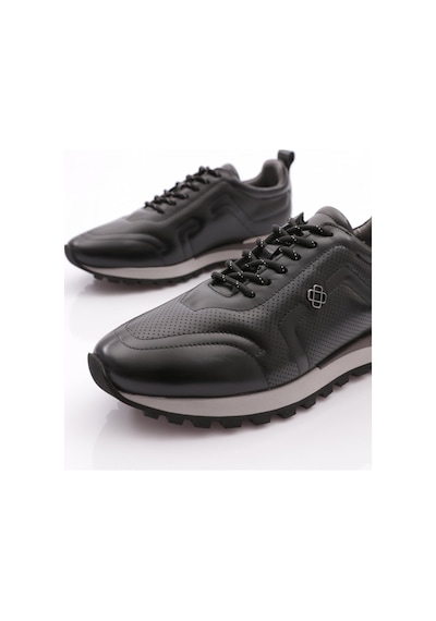 Dgn 5960 Erkek Bağcikli Sneakers Ayakkabi Siyah