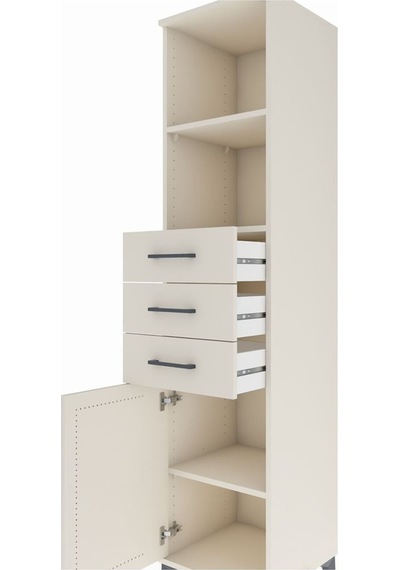 Hyperion Dolap 3 Raflı 3 Çekmeceli Tek Kapaklı 44x44x195 Aytaşı-aytaşı Aytası Hyperion Dolap 3 Raflı 3 Çekmeceli Tek Kapaklı 44x44x195 Aytaşı-aytaşı Aytası