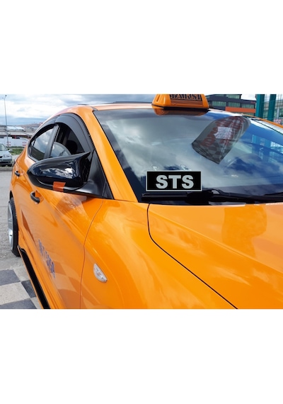 Sts Oto Aksesuar Hyundai Elantra Uyumlu Sinyalsiz 2016-2018 Batman Yarasa Ayna Kapağı Piano Black Abs Plastik (01)