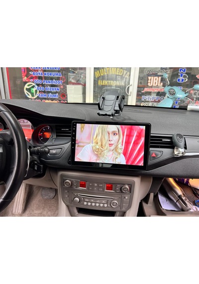 Citroen C5 2012 Multimedya Navigasyon Android Gerçek 6gb Ram Carp