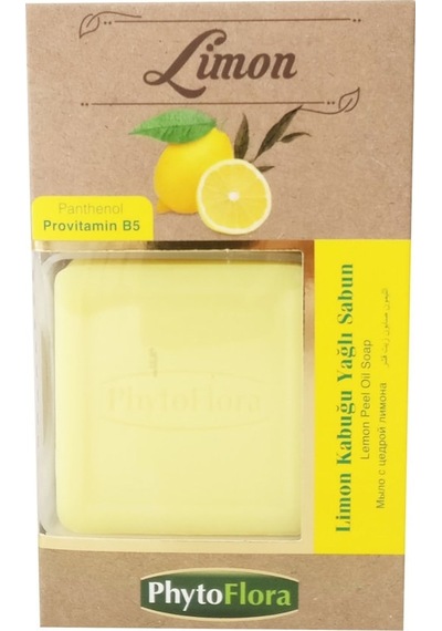 Phytoflora Limon Kabuğu Yağlı Sabun 125 G + Sabunluk + Kese