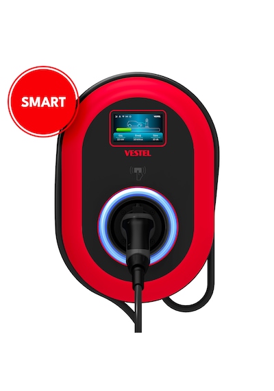 Vestel EVC04 Smart 22KW Kablolu Elektrikli Araç Şarj İstasyonu