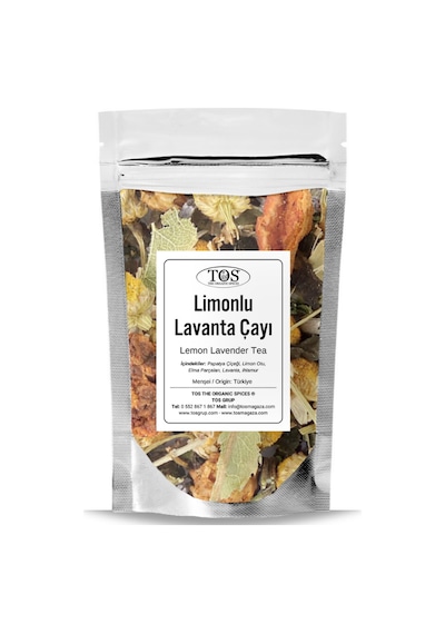 Tos The Organic Spices Limonlu Lavanta Çayı 100 G