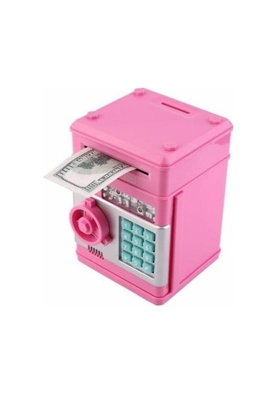 Mobgift Atm Şifreli Kasa Kumbara Pembe