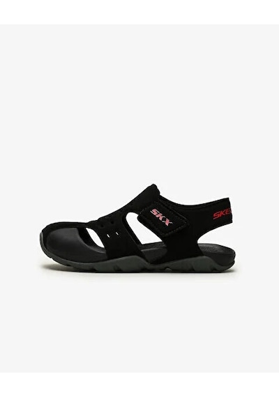 Skechers Sıde Wave Siyah Sandalet 92330l Bkcc