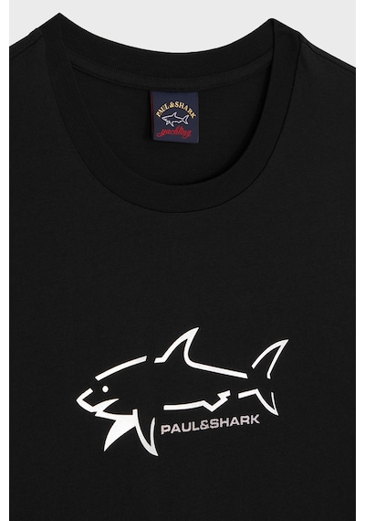 Paul & Shark Erkek T Shirt 23411198 011 Siyah SIYAH Siyah